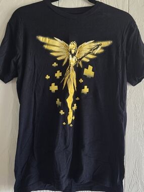Overwatch Mercy Graphic Tee Sz M